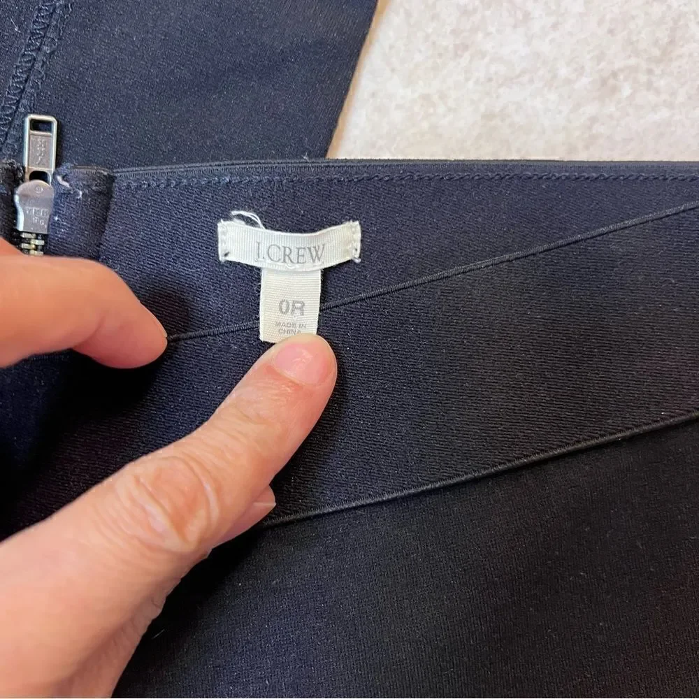 Jcrew Black Skinny Pant